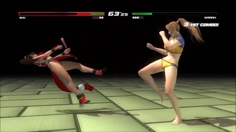 Sarah VS Mai (KO Ending)-青萍女尊资源分享平台